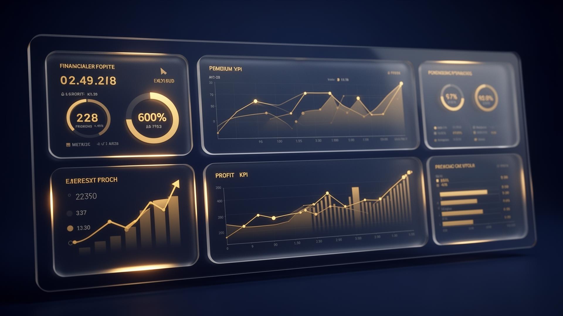 FinMax financial dashboard preview